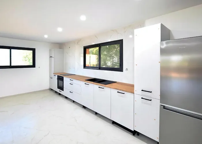 펜션 Avec Piscine Privee